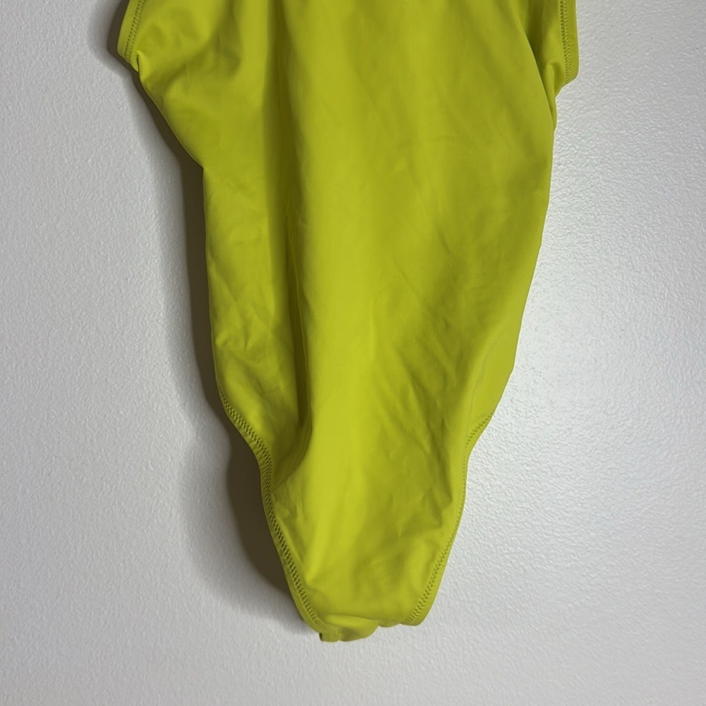 SKIMS SWIM SCOOP NECK ONE PIECE Swimsuit Bathing suit in Citrus size small - Picture 4 of 8
